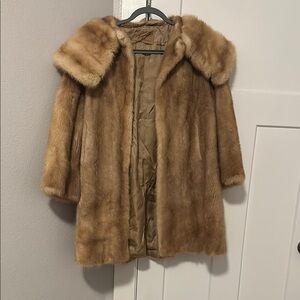 Women’s Tan Fur Coat